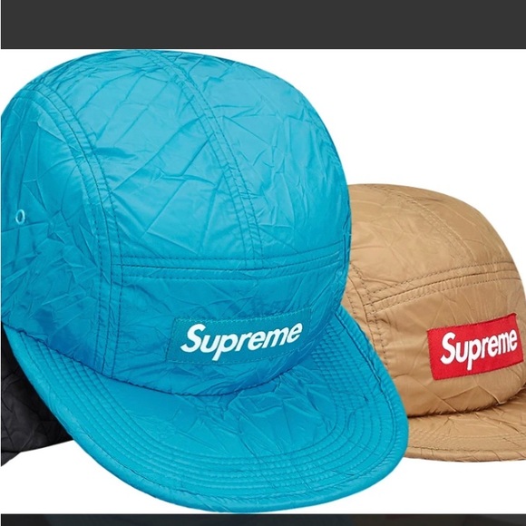 Authentic Supreme Nylon soft ball camp cap unisex wrinkle look - Picture 11 of 13
